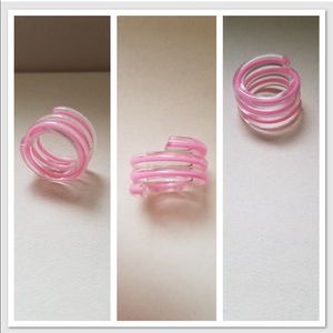 See-Thru Pink Ring